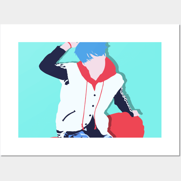 BTS Love Yourself Suga Wall Art by ZeroKara